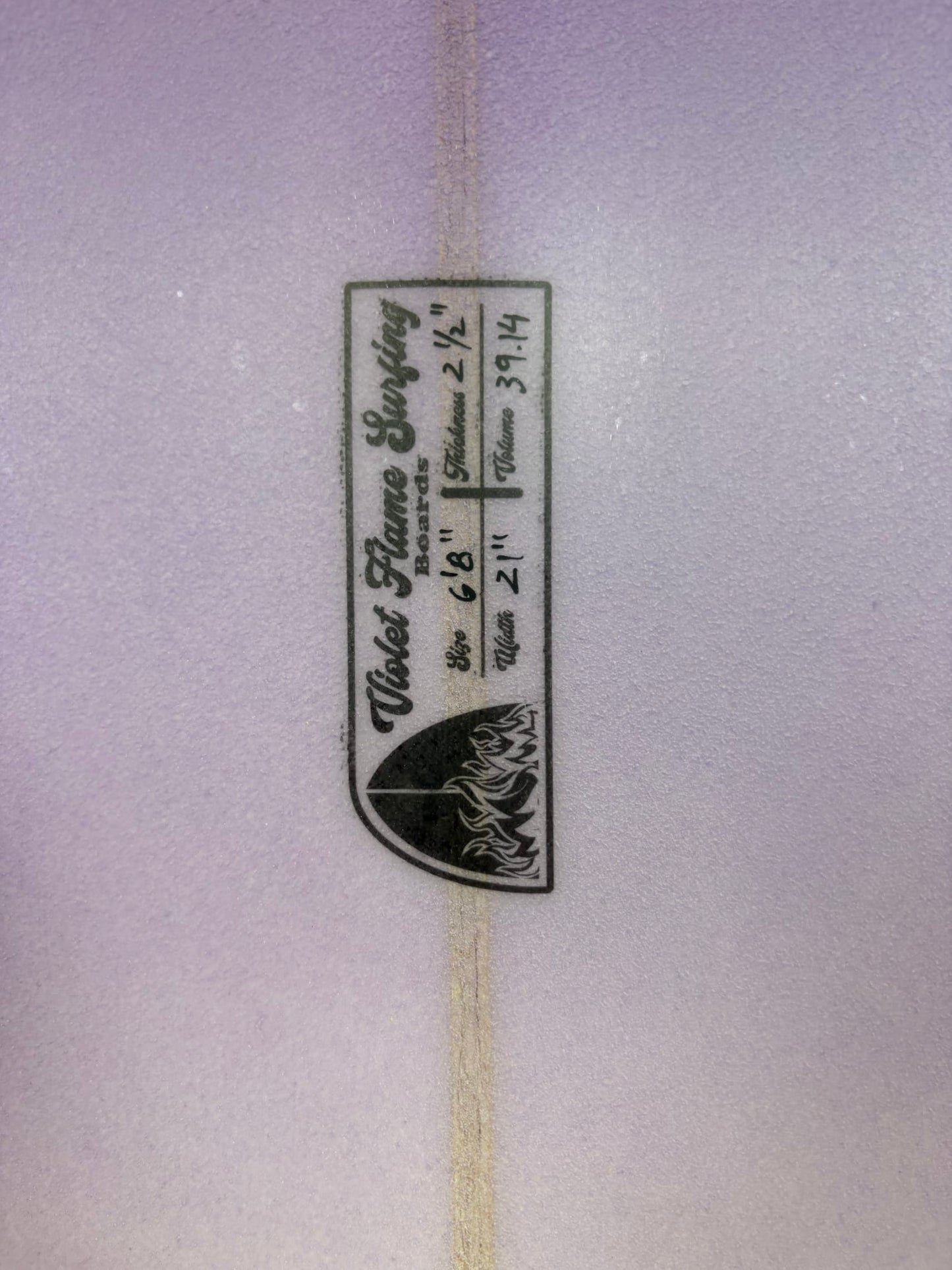 Violet Flame Surfing 6'8'' | 39.14 L