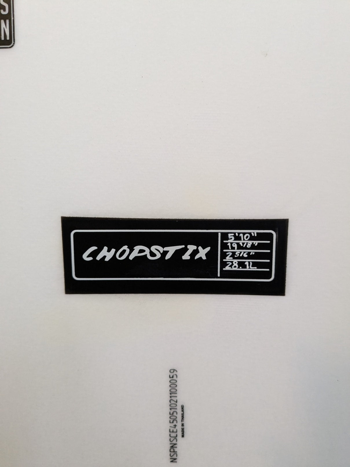 NSP Chopstix 5'10'' | 28.1 L
