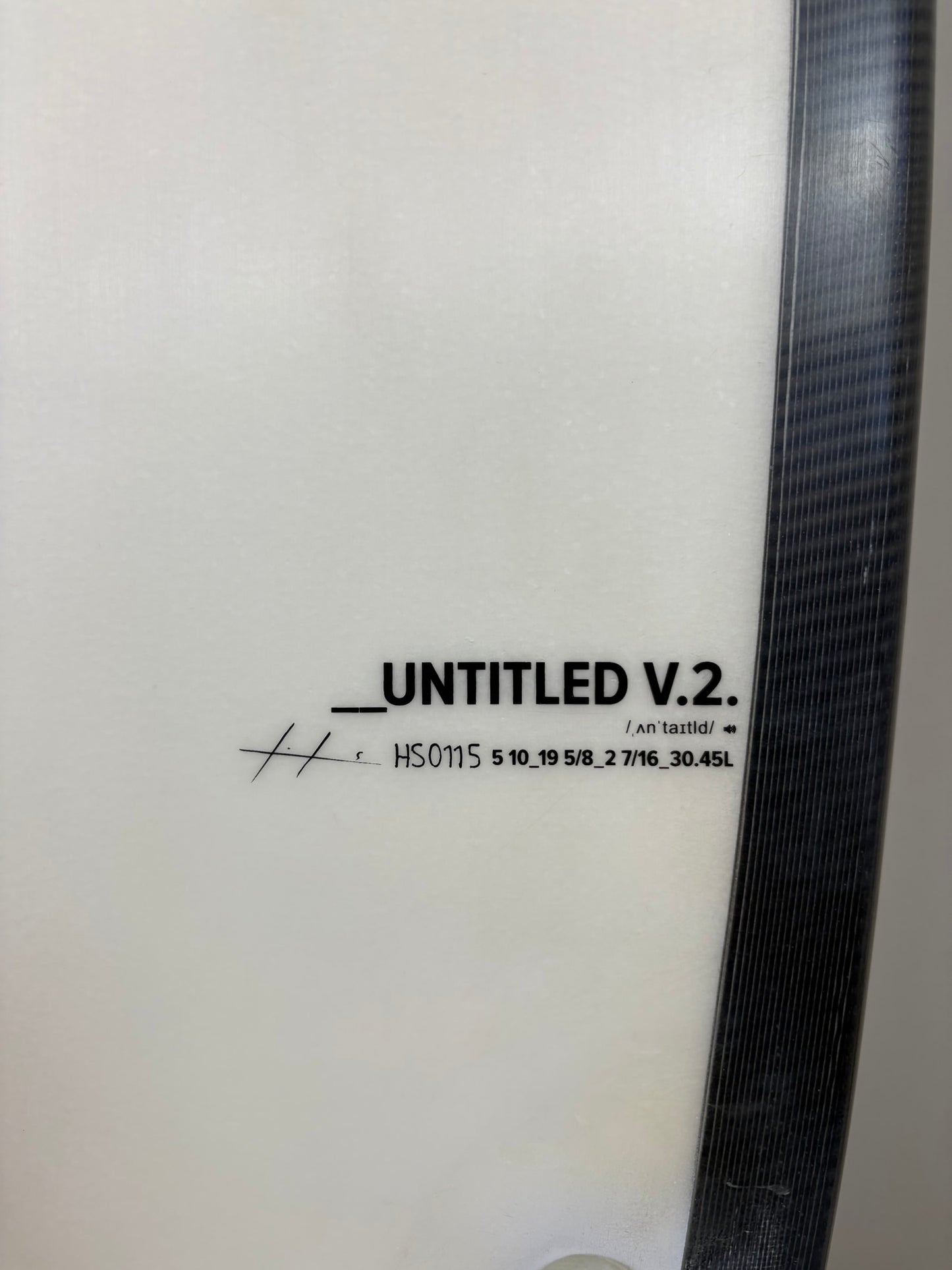 Hayden Shapes Untitled V.2. 5'10'' | 30.45 L