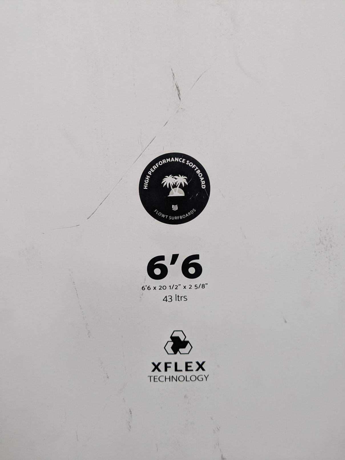 Flowt Premium Performance Softboard 6'6'' | 43 L
