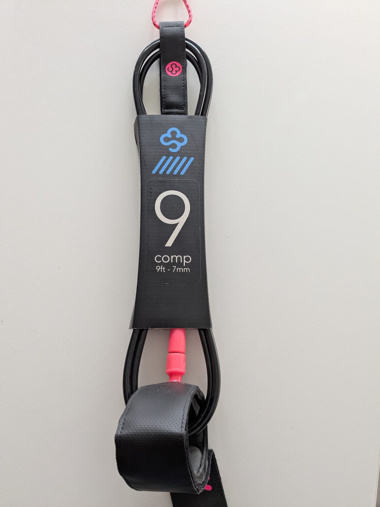 Ride S3 7mm Black/Pink Leash 9ft