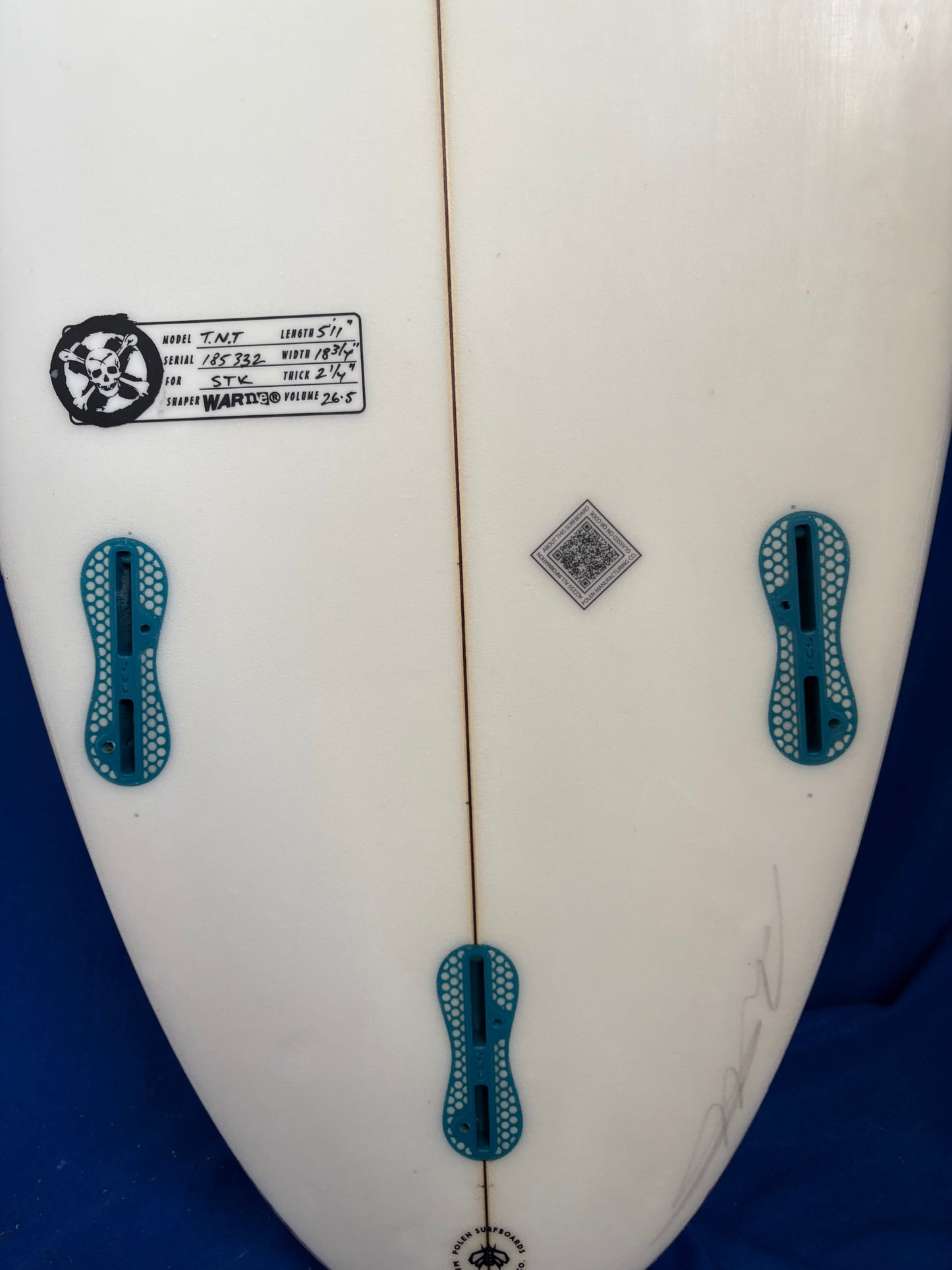 Warner TNT 5'11'' | 26.5 L