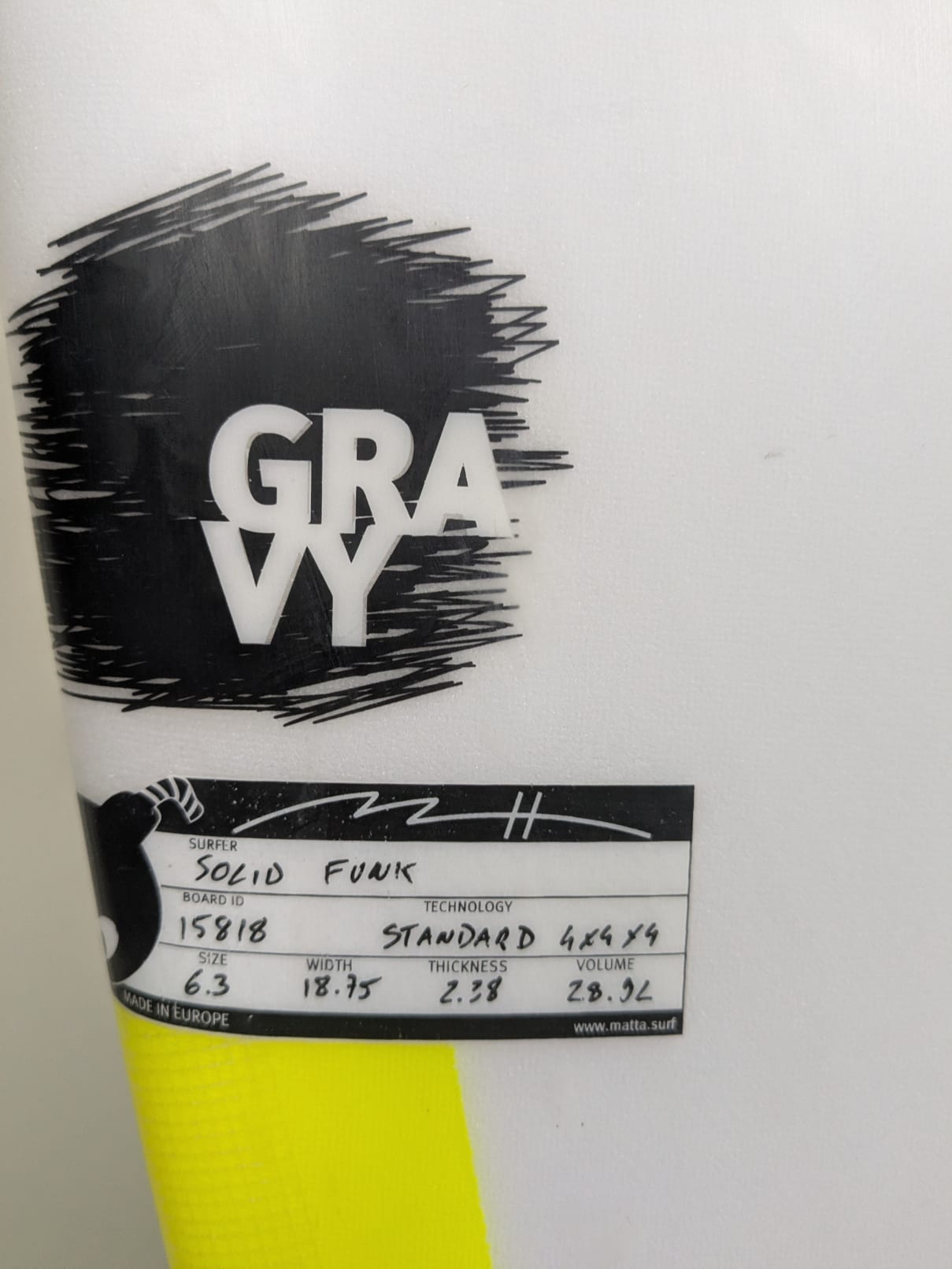 Matta Solid Funk 6'3'' | 28.9 L