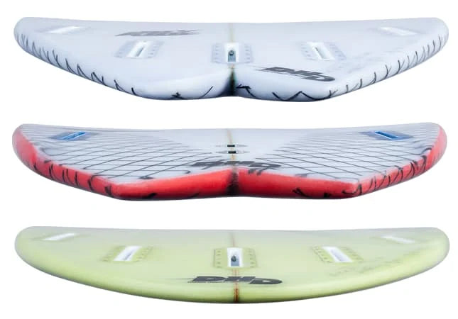 Different types of surfboards tails