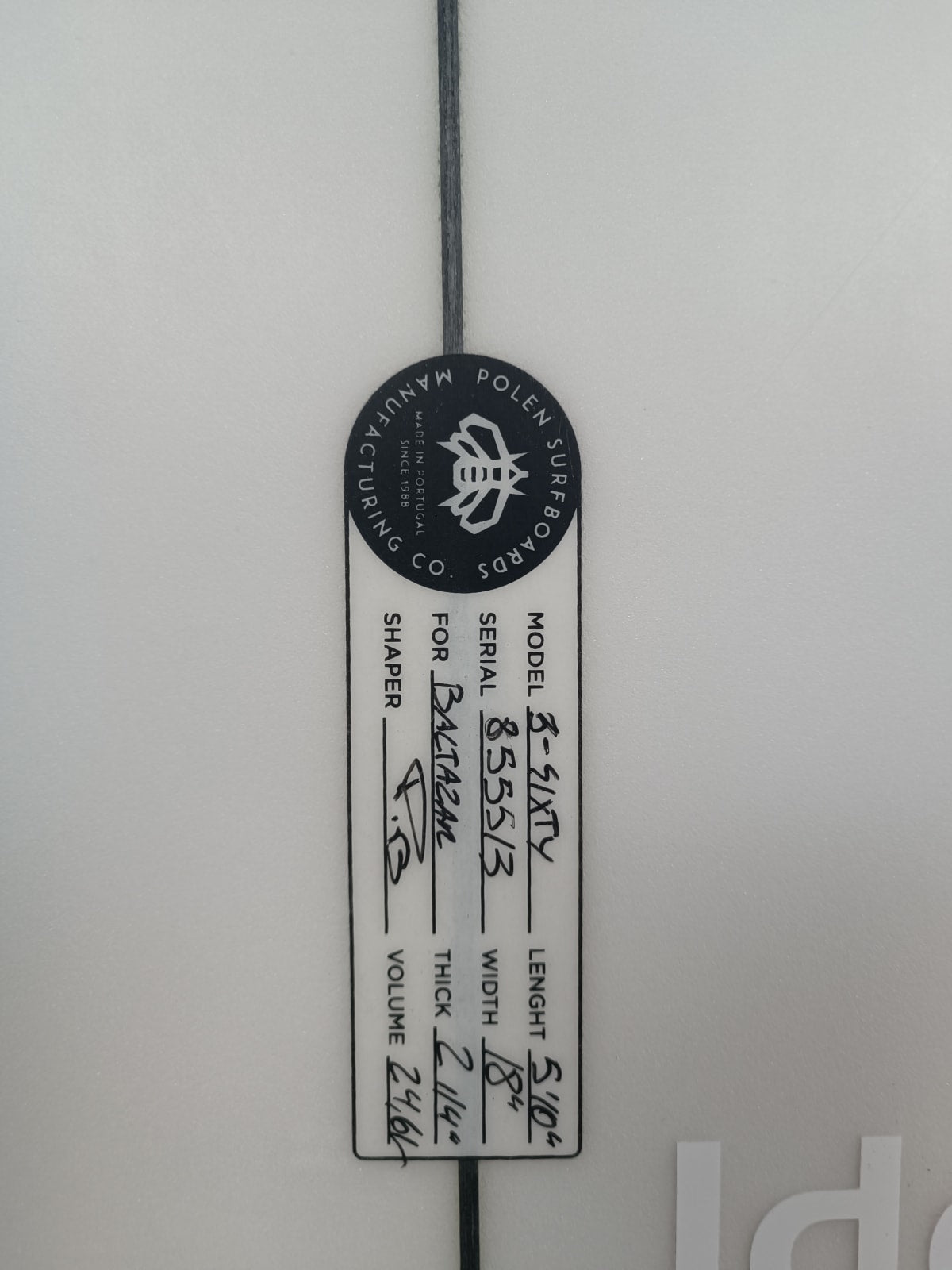 Polen 3-Sixty  5'10'' | 24.6 L