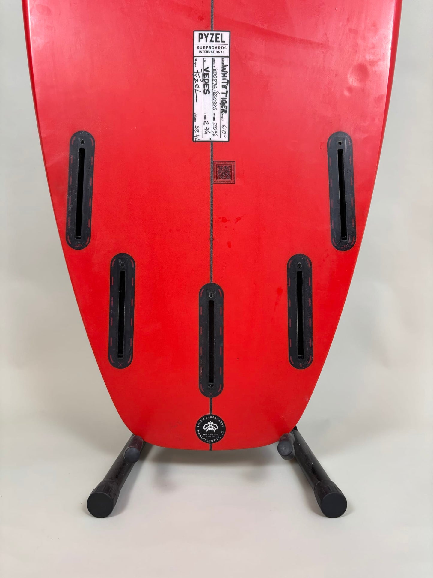 Pyzel White Tiger 6'0'' | 38.4 L