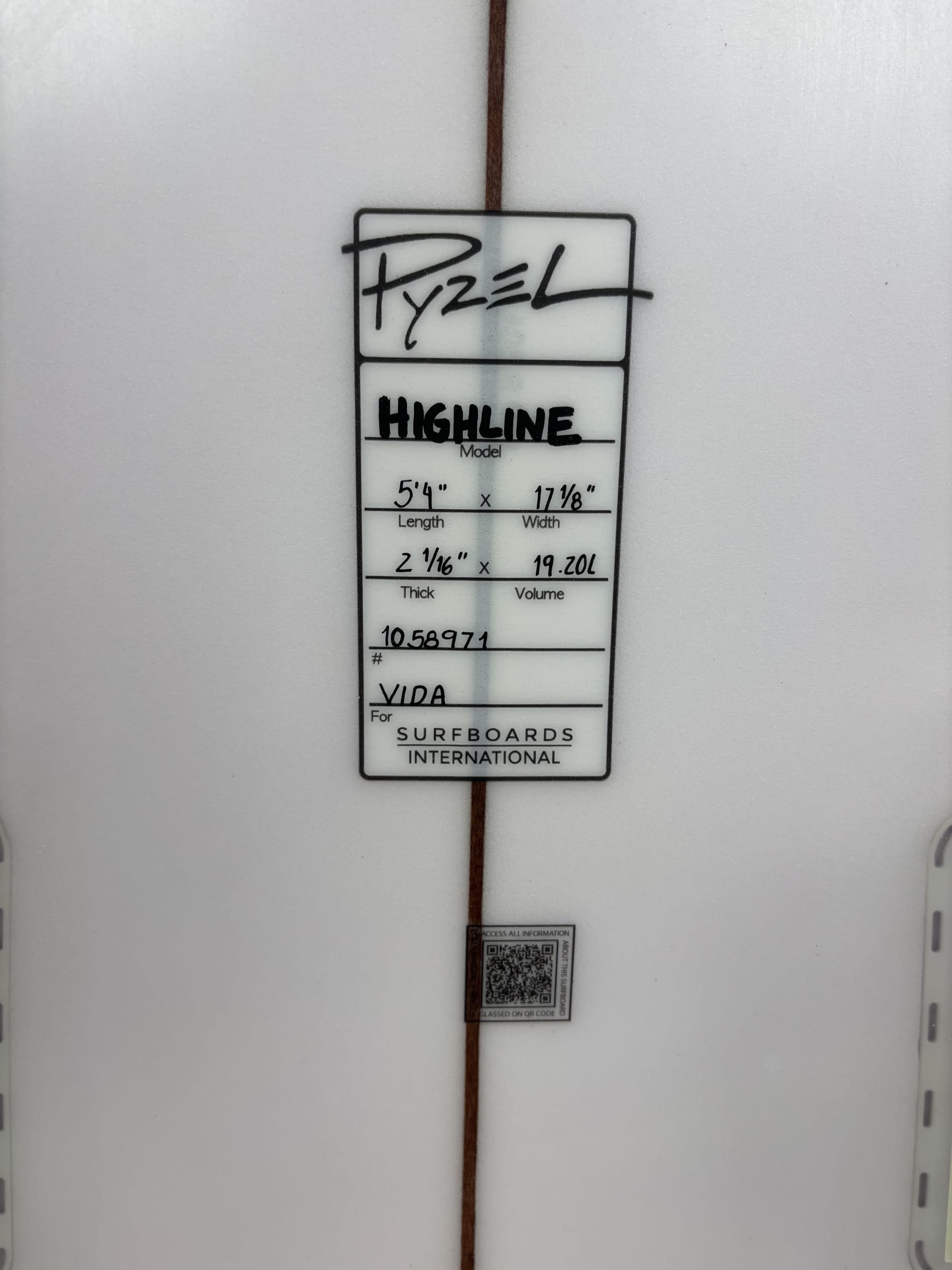 Pyzel High Line 5'4'' | 19.2 L – Board Exchange