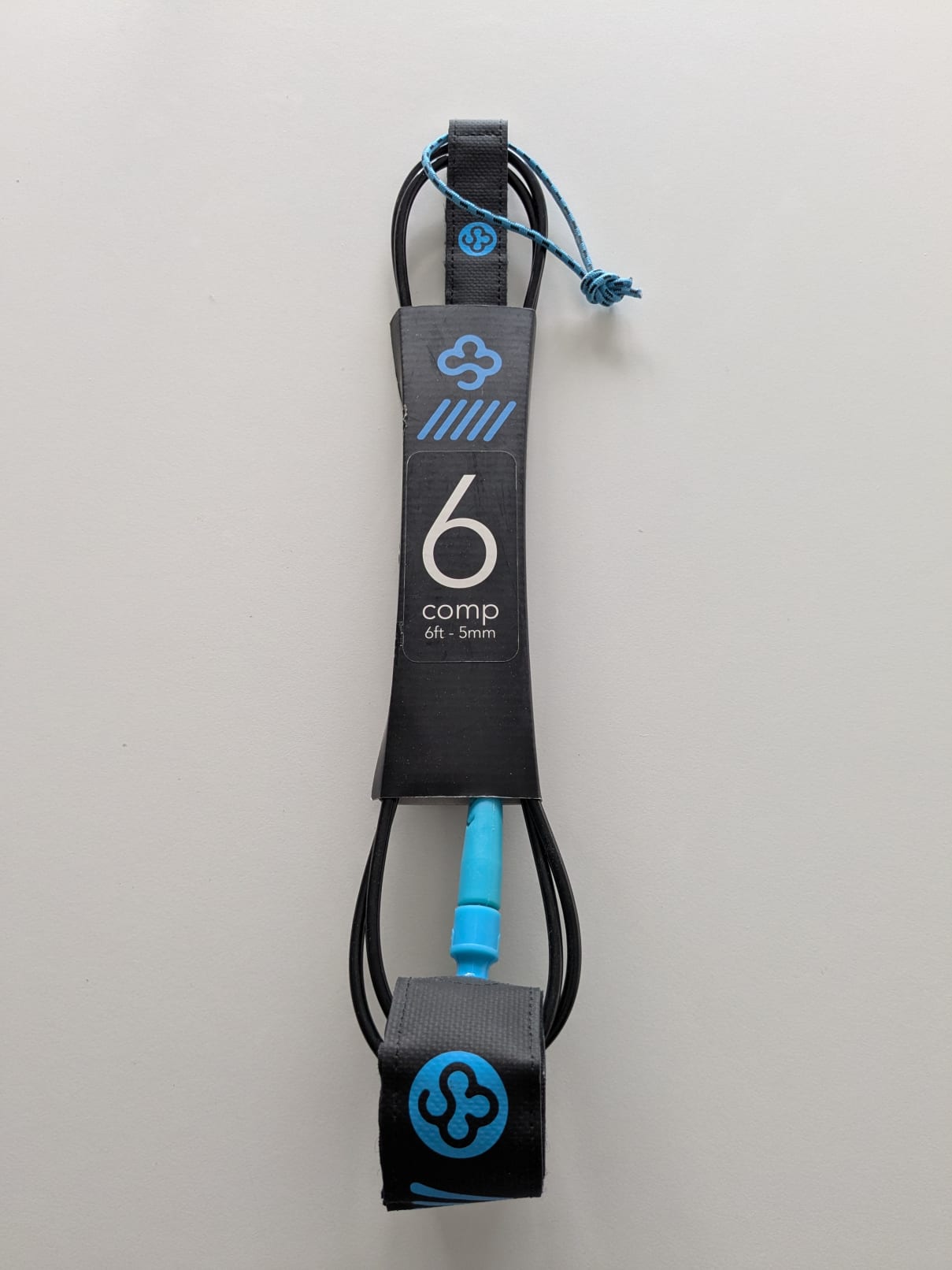 Ride S3 5mm Black/Blue Leash 6ft