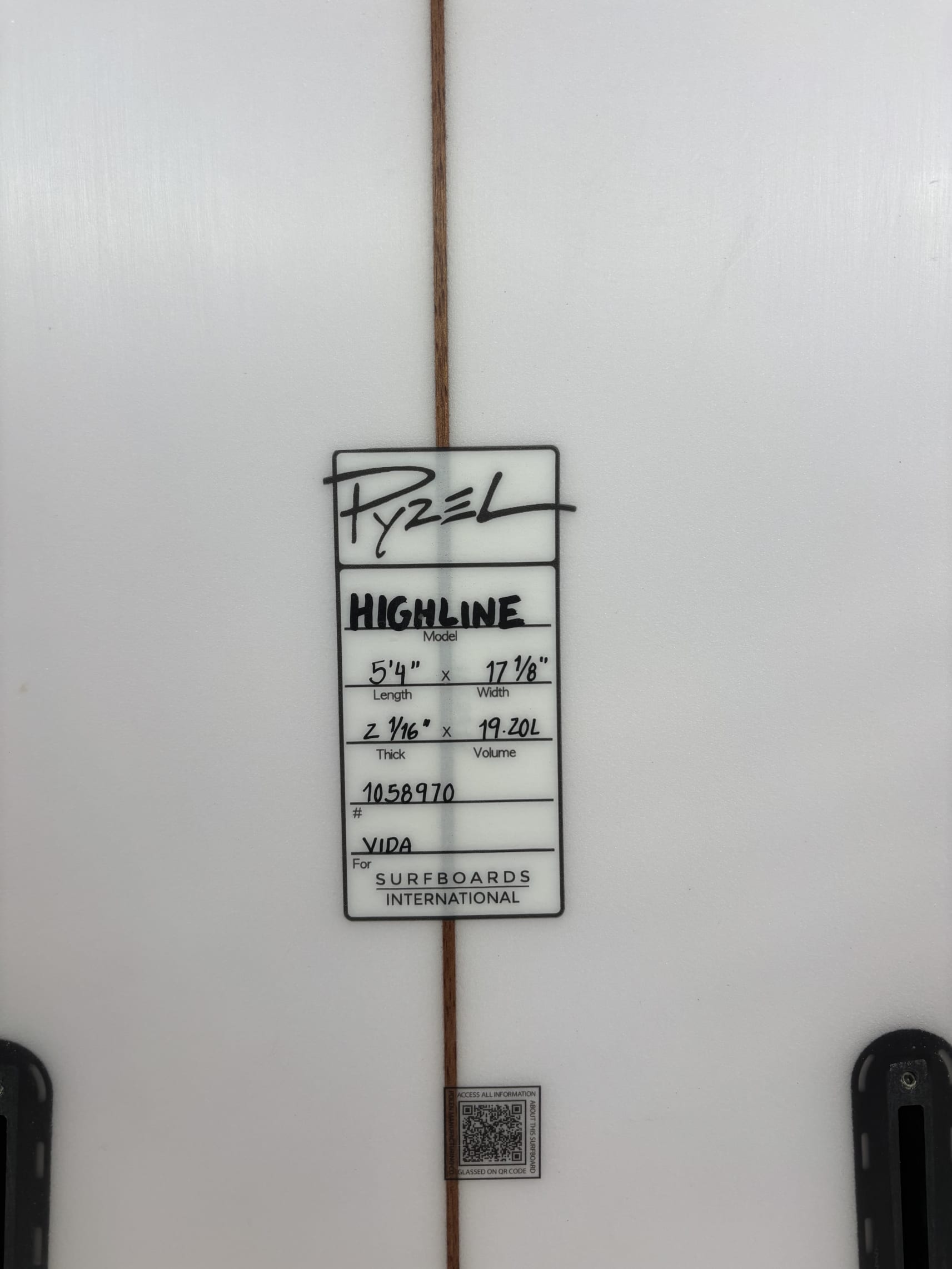 Pyzel High Line 5'4'' | 19.2 L – Board Exchange