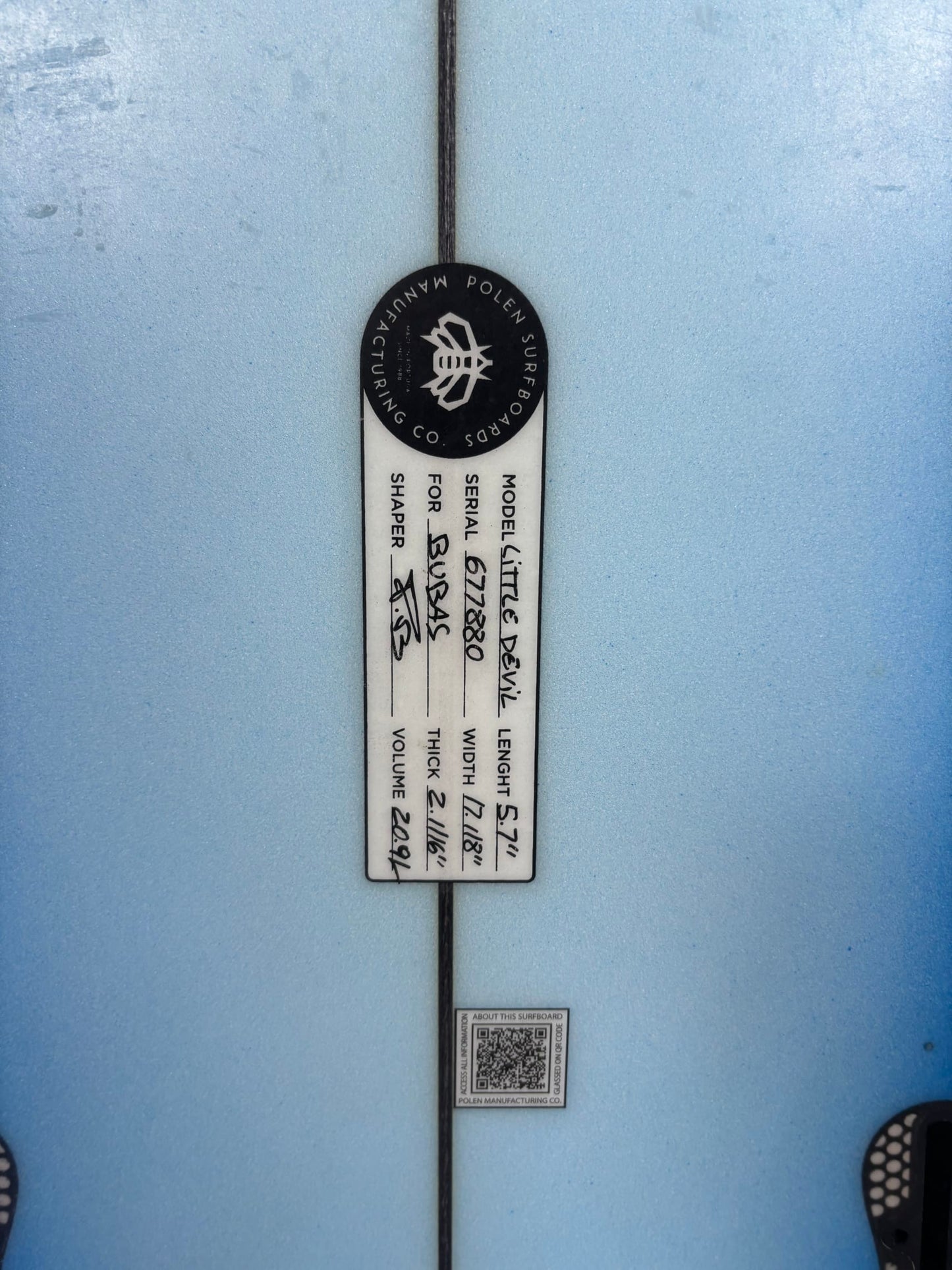 Pólen Pequeno Diabo 5'7'' | 20,9 litros