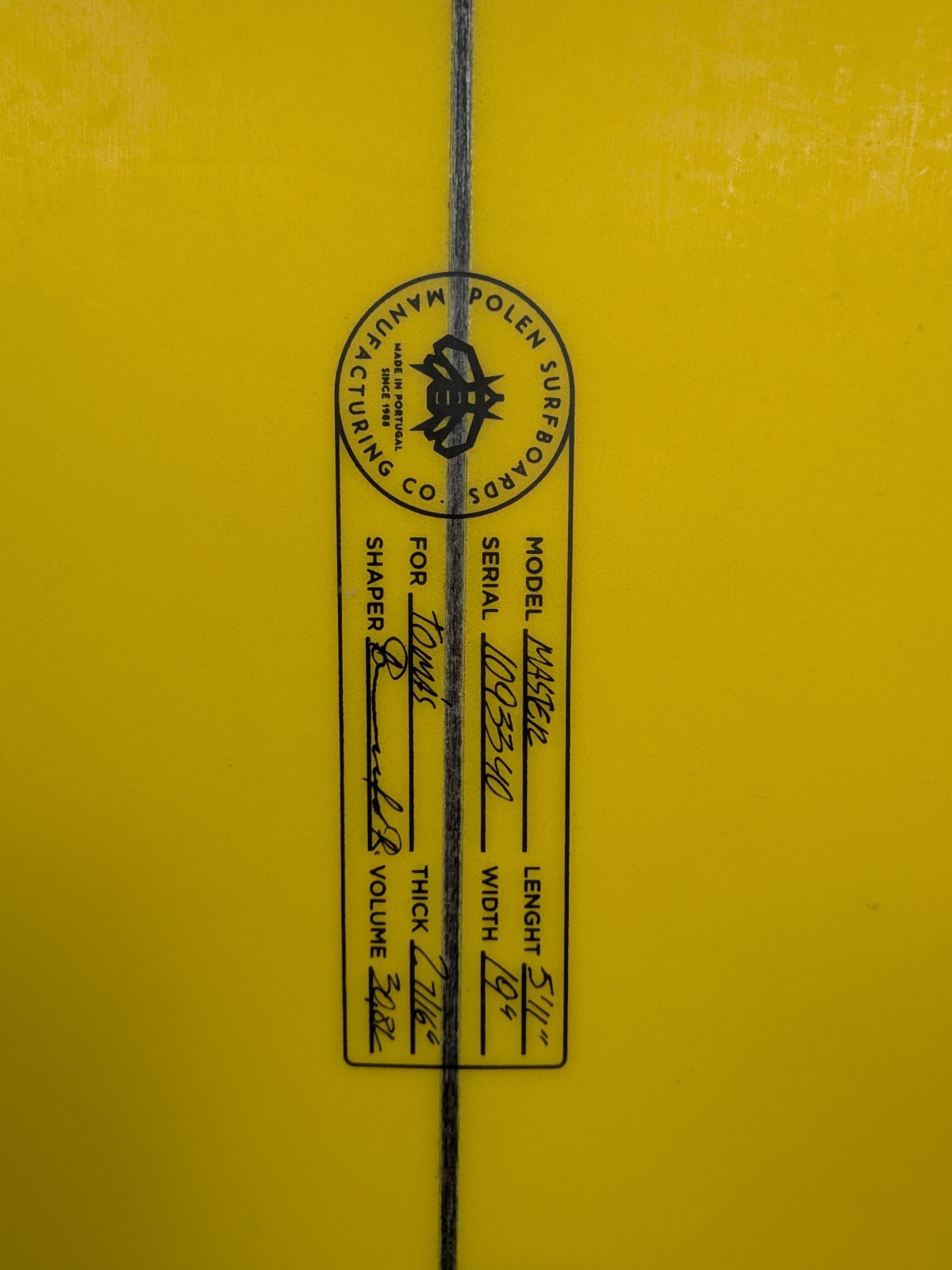 Polen Master 5'11'' | 30.8 L