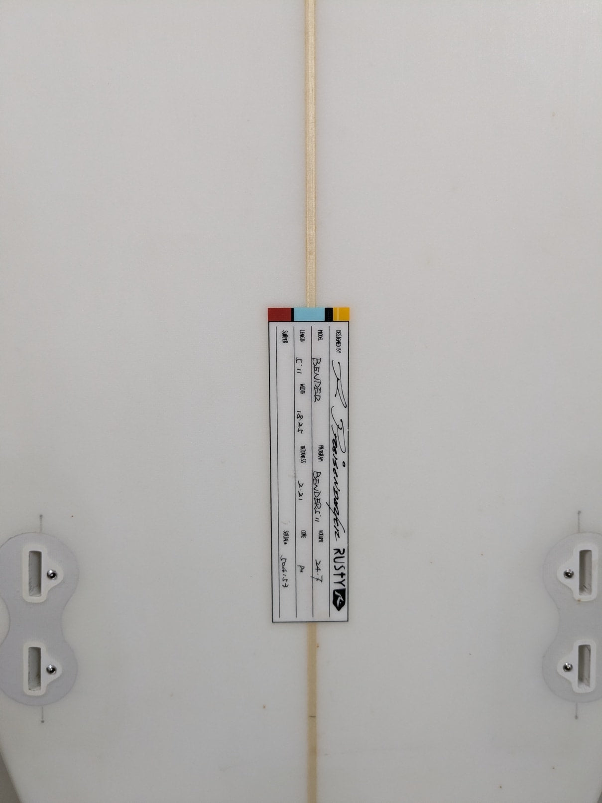 Rusty  Bender 5'11'' | 24.7 L