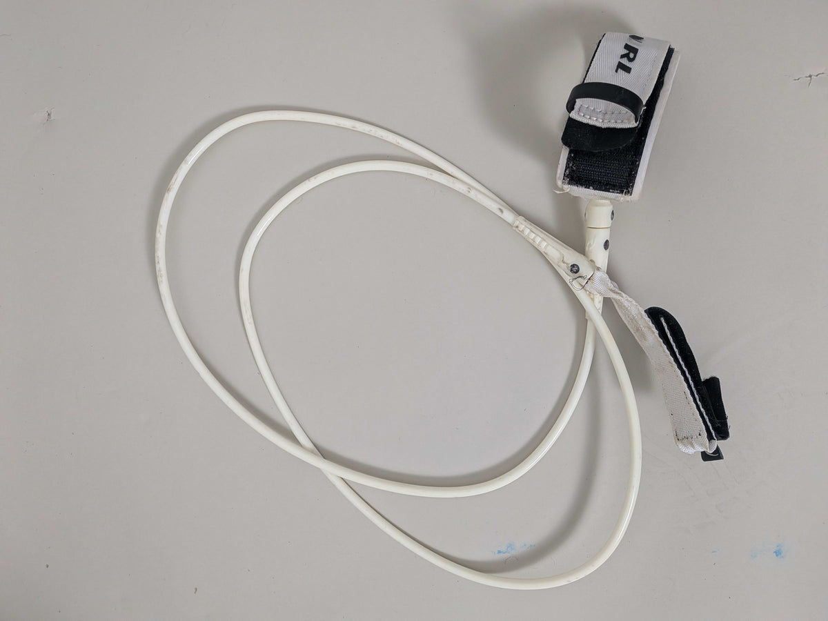 Rip Curl White Leash 6ft