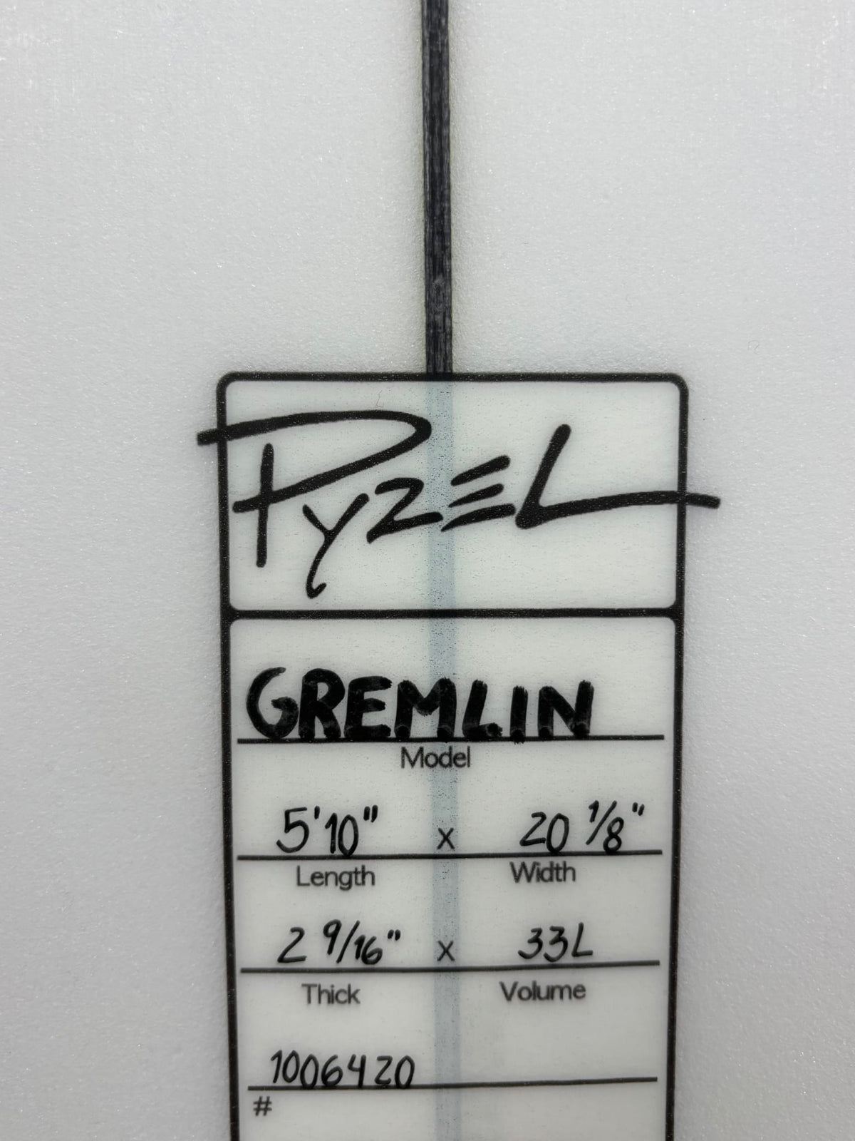Pyzel Gremlin  5'10'' | 33 L