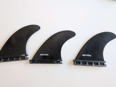 Surf Systems Fins Black M