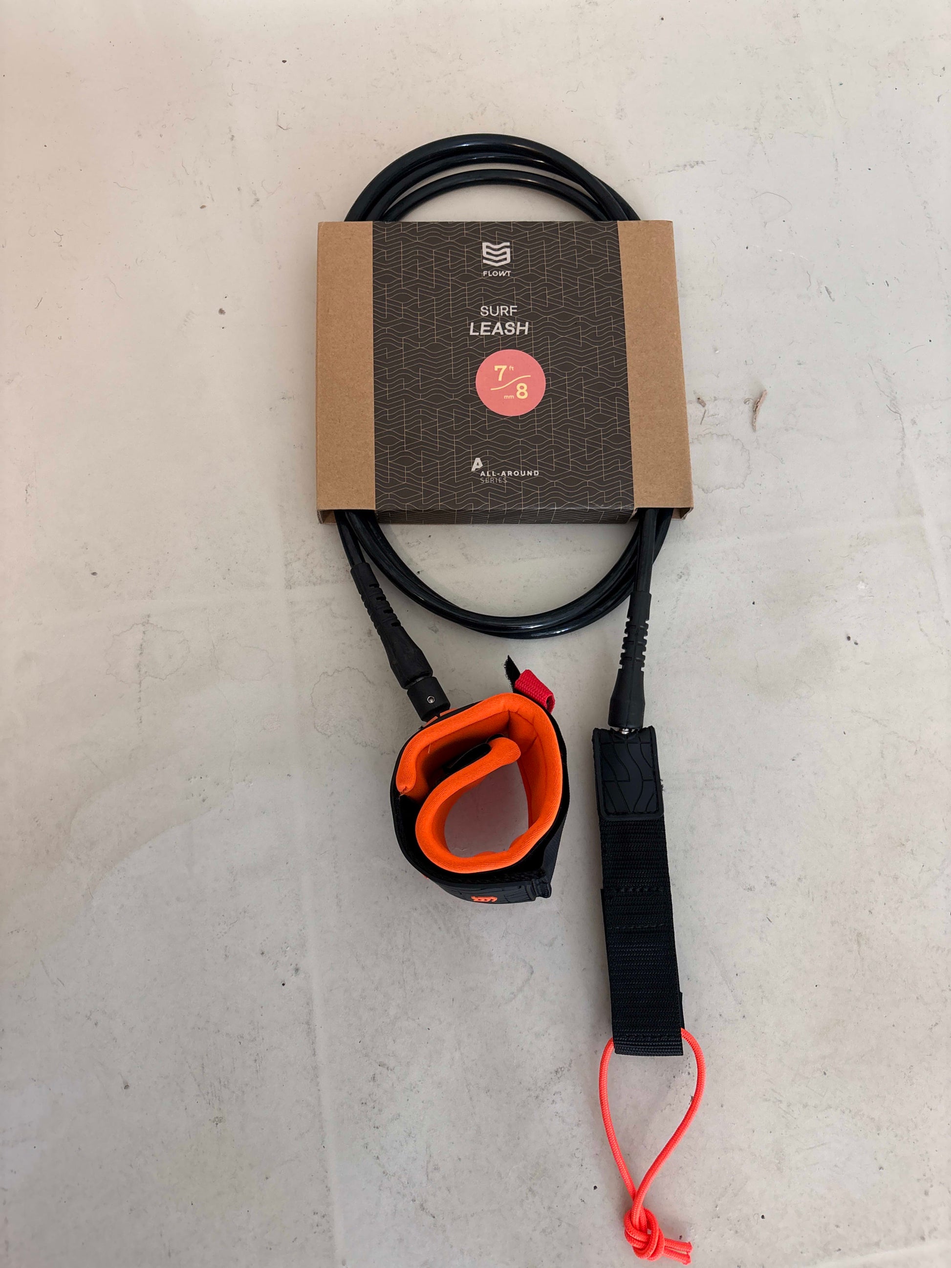 Flowt All-Around Series 7ft 8mm Leash 7ft
