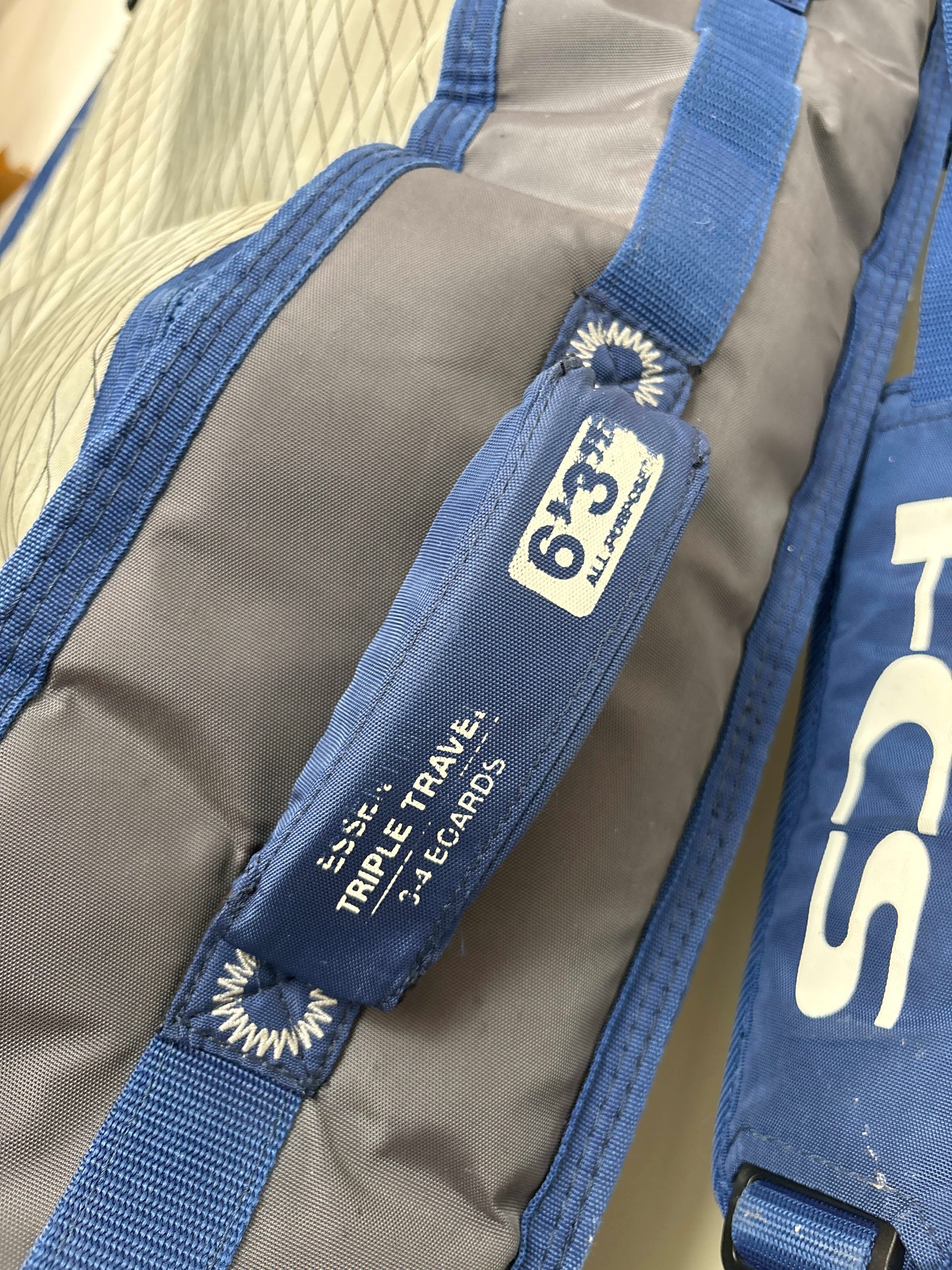 FCS Essential triple travel  Cover 6'3''