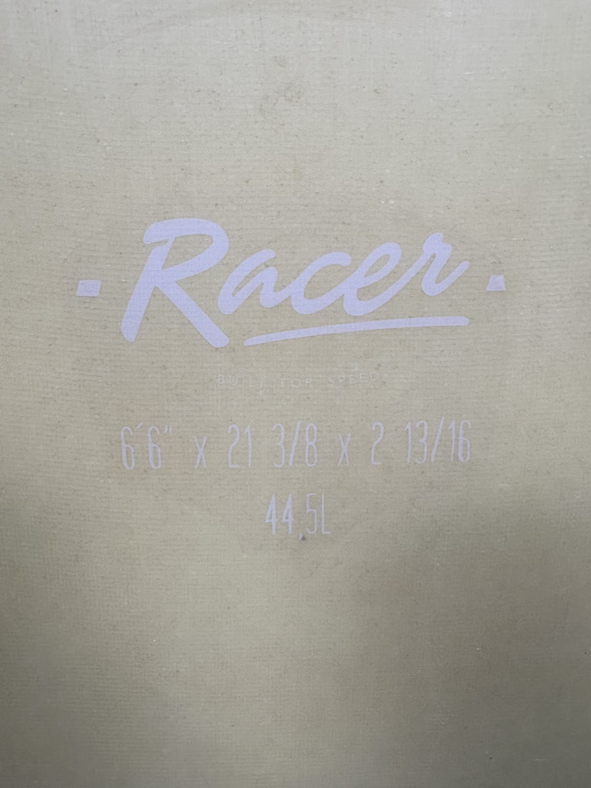 Indio Racer 6'6'' | 44.5 L