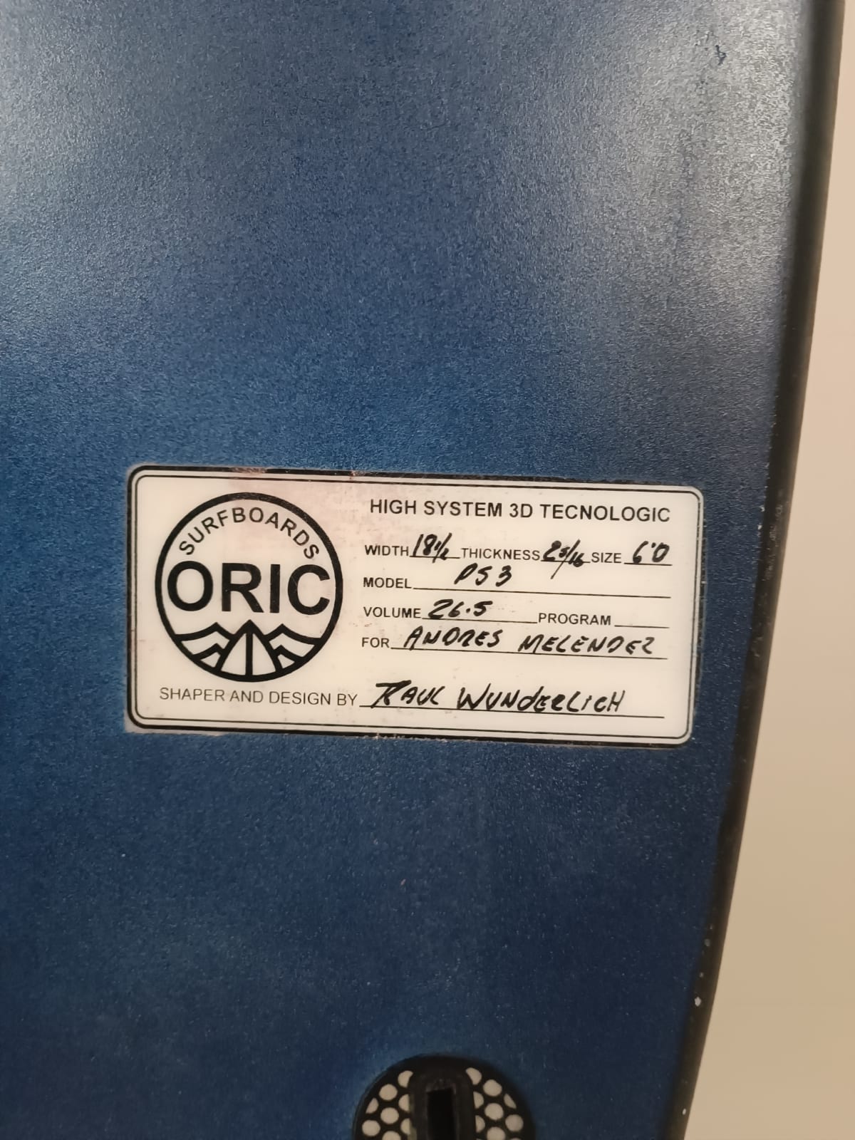 ORIC PS3 pro series 6'0'' | 26.5 L