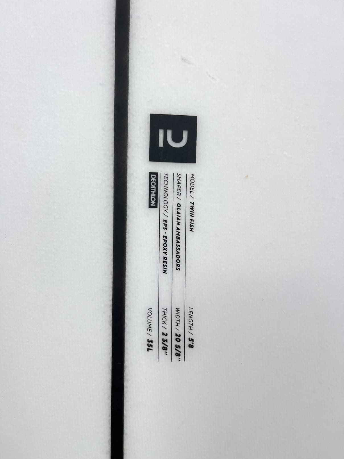 OLAIAN Twin Fish 5'8'' | 35 L