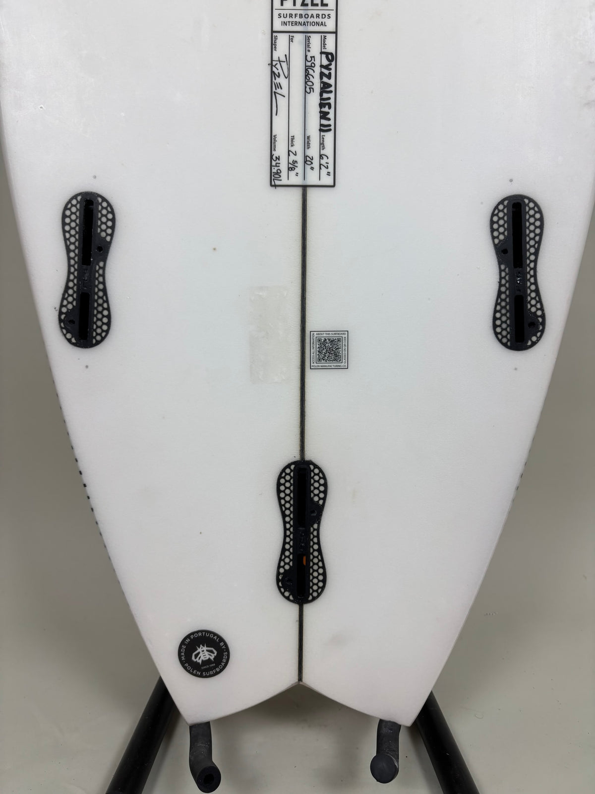 Pyzel Pyzalien II 6'2'' | 34.9 L