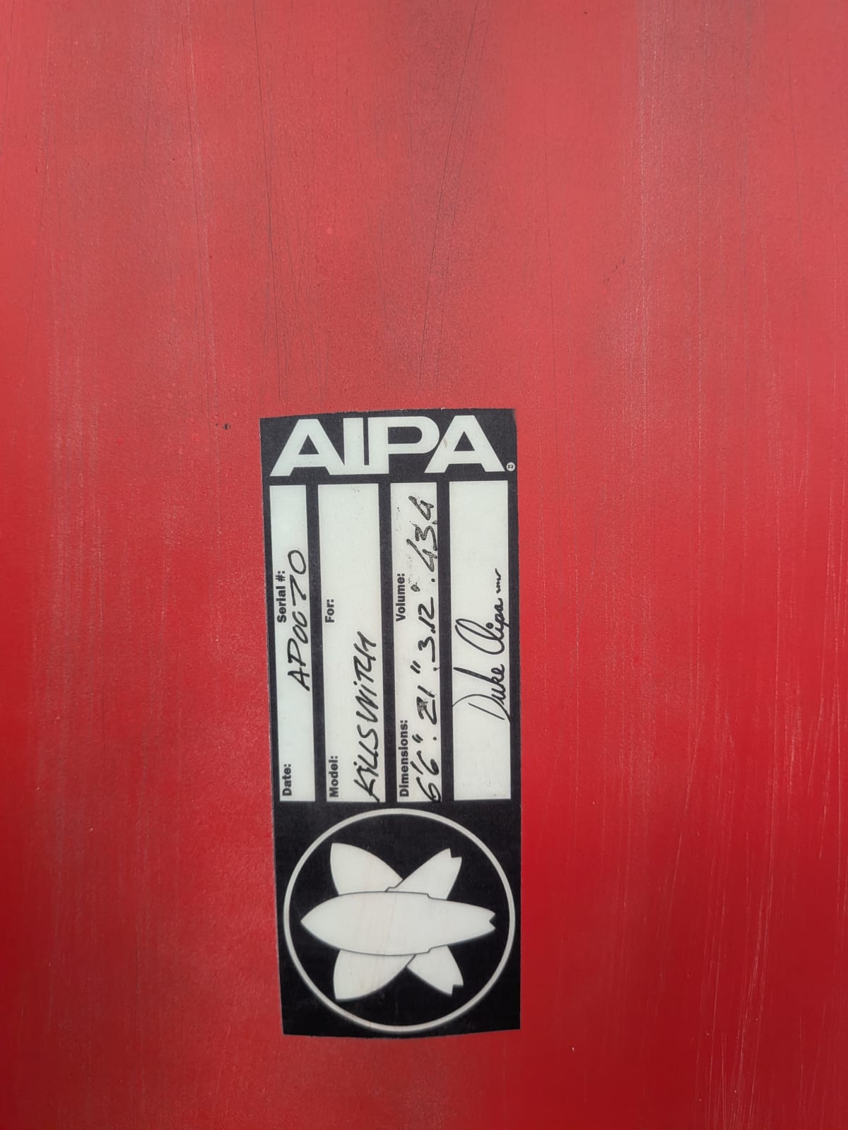 AIPA Killswitch 6'6'' | 43.4 L