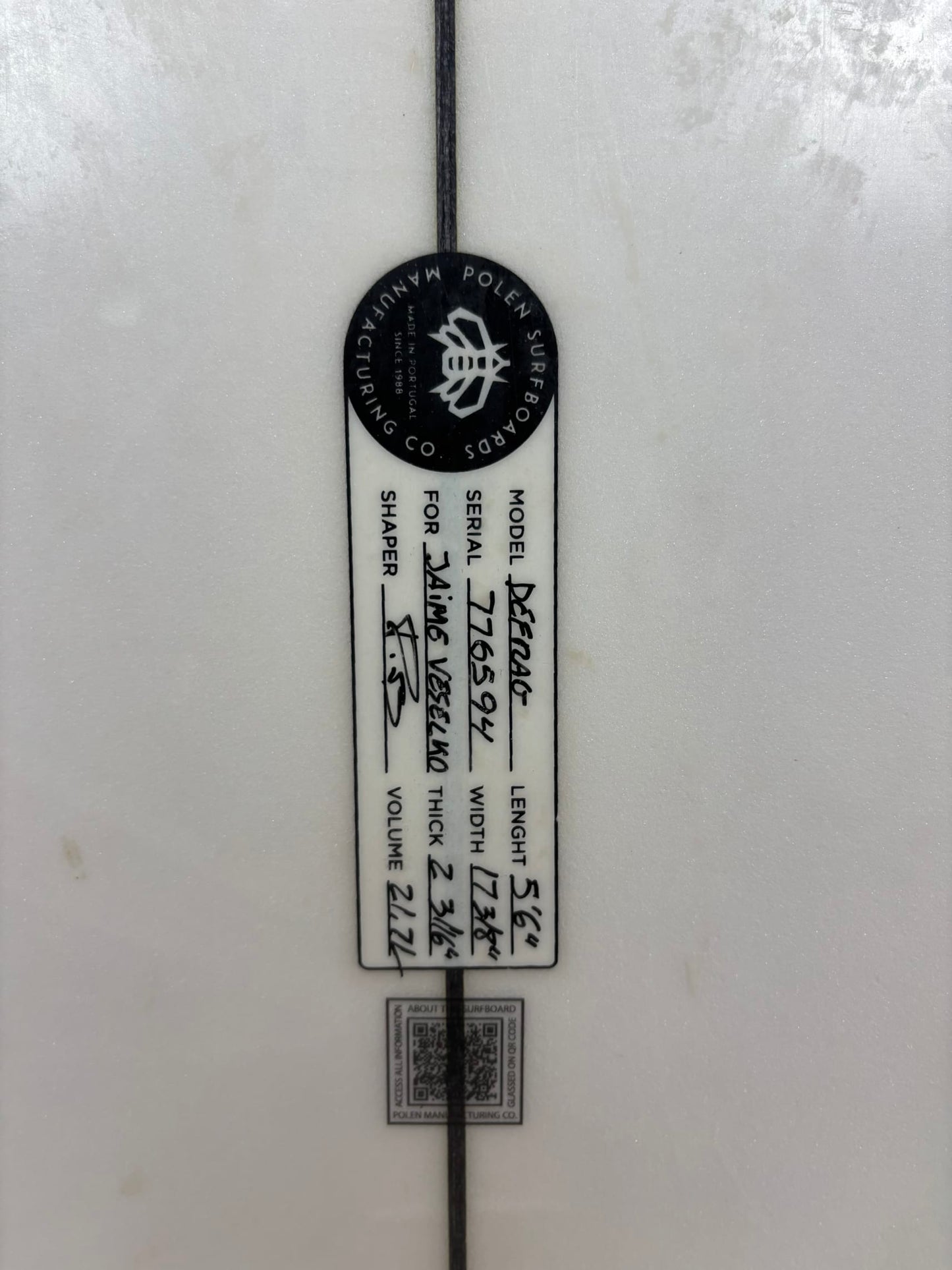 Polen DEFRAG 5'6'' | 21,7 L