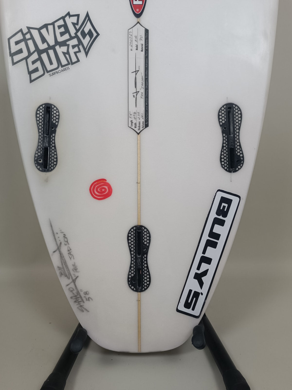 Silver Surf Boards  Air 5'8'' | 26 L