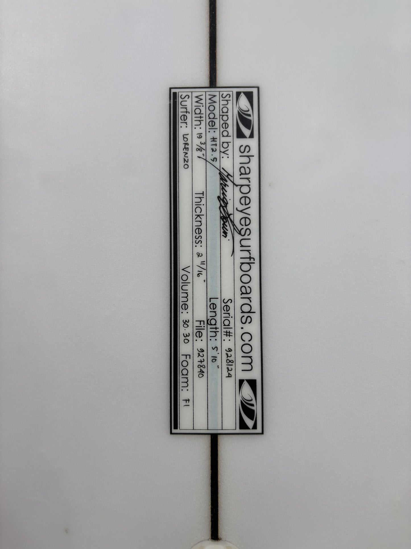 Sharpeye HT2.5 5'10'' | 30.3 L