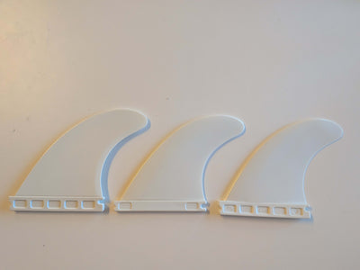 [unbranded] Fins White M